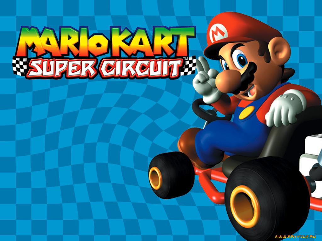 Обои Видео Игры Mario Kart: Super Circuit, обои для рабочего стола,  фотографии видео, игры, mario, kart, super, circuit Обои для рабочего  стола, скачать обои картинки заставки на рабочий стол.